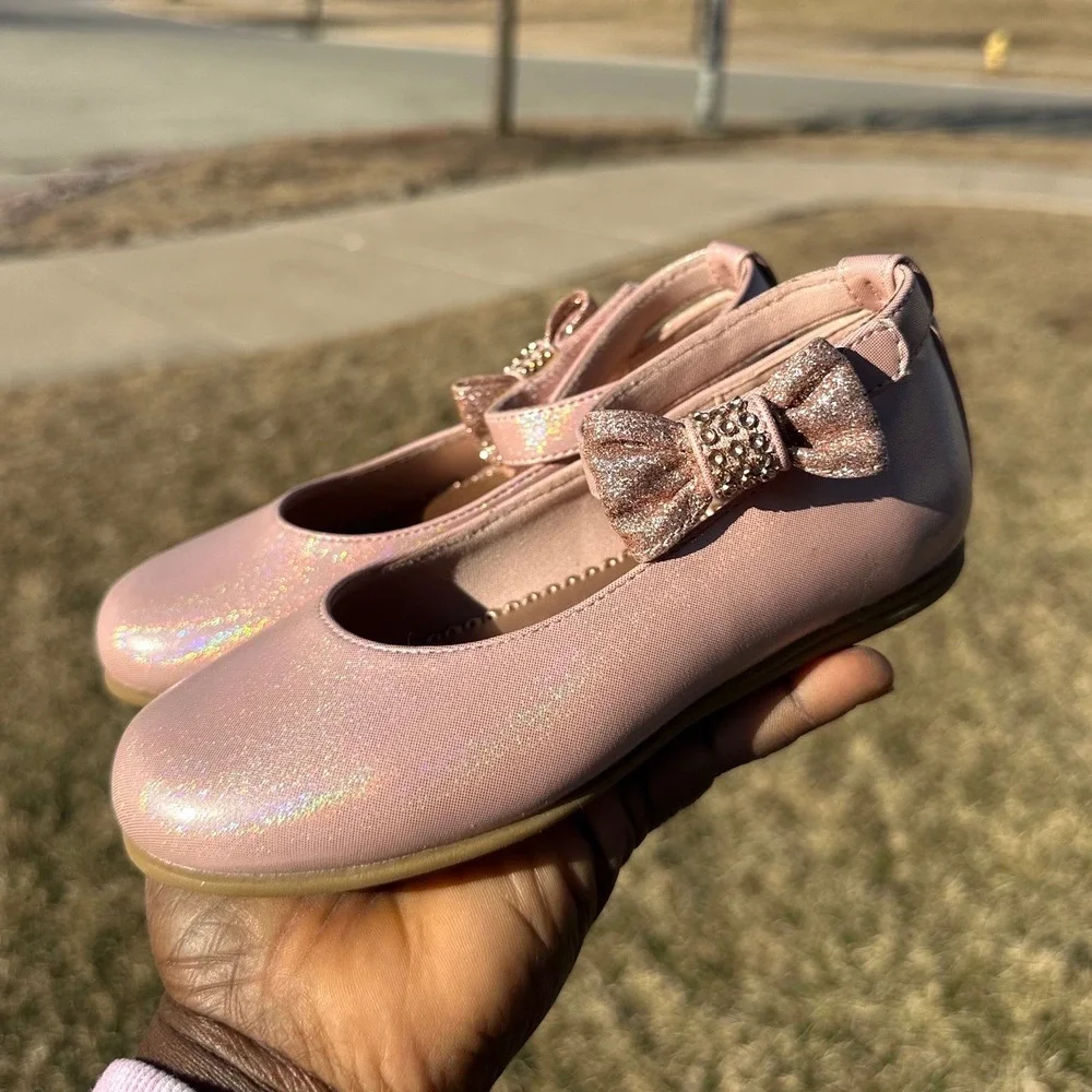 Rachel Zoe Talula Toddler Girl Mary‎ Jane Shoes Size 11 Blush Pink